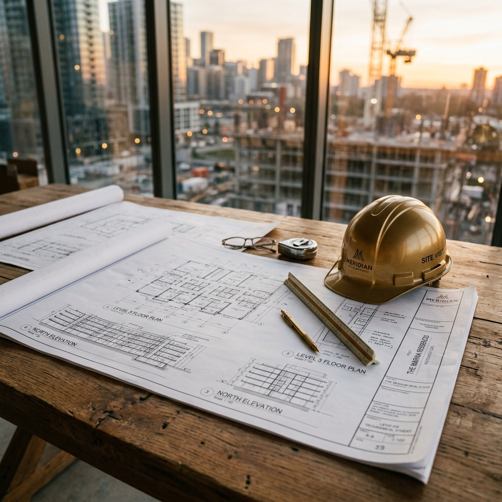 Mirada Project Solutions site walkthrough and blueprints